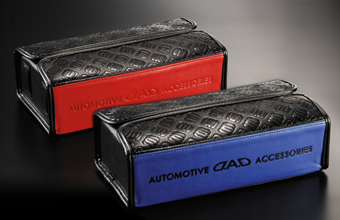 ティシューケース タイプ モノグラムレザー